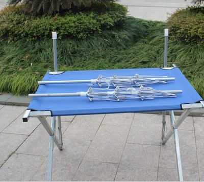 【一件代發 1米地攤貨架新款折疊飾品架 夜市多功能地攤貨架展示架】價格,廠家,圖片,展示架、支架,臨海市金蘋果塑鋼制品廠-